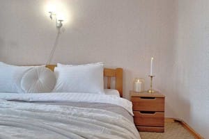 4 кровати с кондиционером и балконом. Alex Apartments. 18