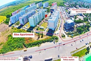 Квартира Alex Apartment. Люкс двухместный + 4 доп места 60