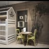 Хостел Central Hostel. Место в общем 4-местном номере Purple 3