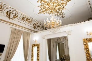 Отель De Versal. Люкс двухместный Президентский  с кроватью размера King size 4