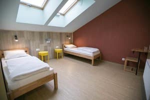 Хостел Dream Hostel Lviv. Эконом двухместный Twin 1