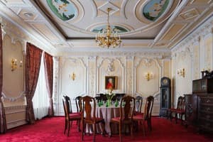 Отель Моцарт. Конференц Зал 50-местный Красный 1