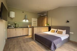 Квартира Poet Apartments. Апартаменты двухместный с балконом 2