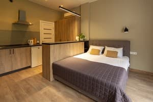 Квартира Poet Apartments. Апартаменты двухместный с балконом 1