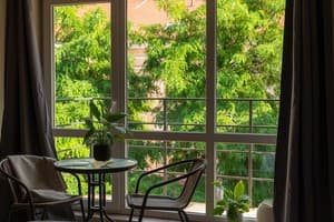 Квартира Poet Apartments. Апартаменты двухместный с балконом 7