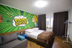 Хостел Pop Art Hostel Rynok Square. Комфорт 4-местный  №3 1