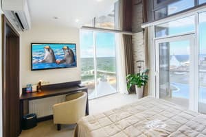 Спа-отель Resort & Spa Hotel NEMO. Люкс двухместный Президентский Панорамный вид на море +2 4