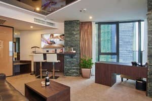 Спа-отель Resort & Spa Hotel NEMO. Люкс двухместный люкс панорамный, двухкомнатный с видом на море +1 6