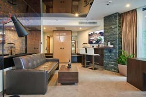 Спа-отель Resort & Spa Hotel NEMO. Люкс двухместный люкс панорамный, двухкомнатный с видом на море +1 8