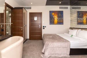 Спа-отель Resort & Spa Hotel NEMO. Стандарт двухместный с терассой, боковой вид на море 2