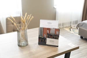 Апарт-отель Rest Inn apart hotel. Апартаменты двухместный Покращені апартаменти з однією спальнею 9