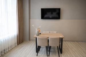 Апарт-отель Rest Inn apart hotel. Апартаменты двухместный Покращені апартаменти з однією спальнею 3