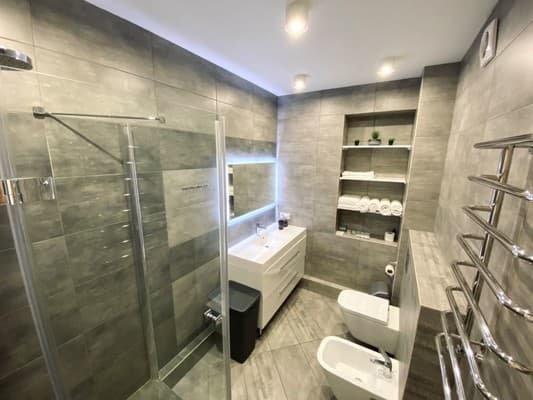 Трехкомнатная Sky House Бесключевой доступ! 19