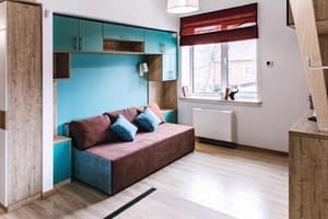 Апарт-отель U House. Апартаменты 4-местный двухуровневые 32 7