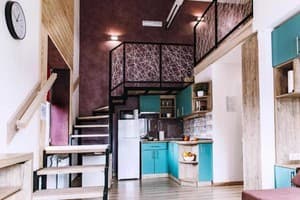 Апарт-отель U House. Апартаменты 4-местный двухуровневые 32 5