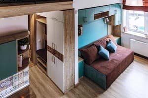 Апарт-отель U House. Апартаменты 4-местный двухуровневые 32 8